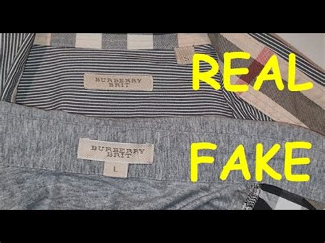 burberry t shirt fake vs real|authenticate burberry item.